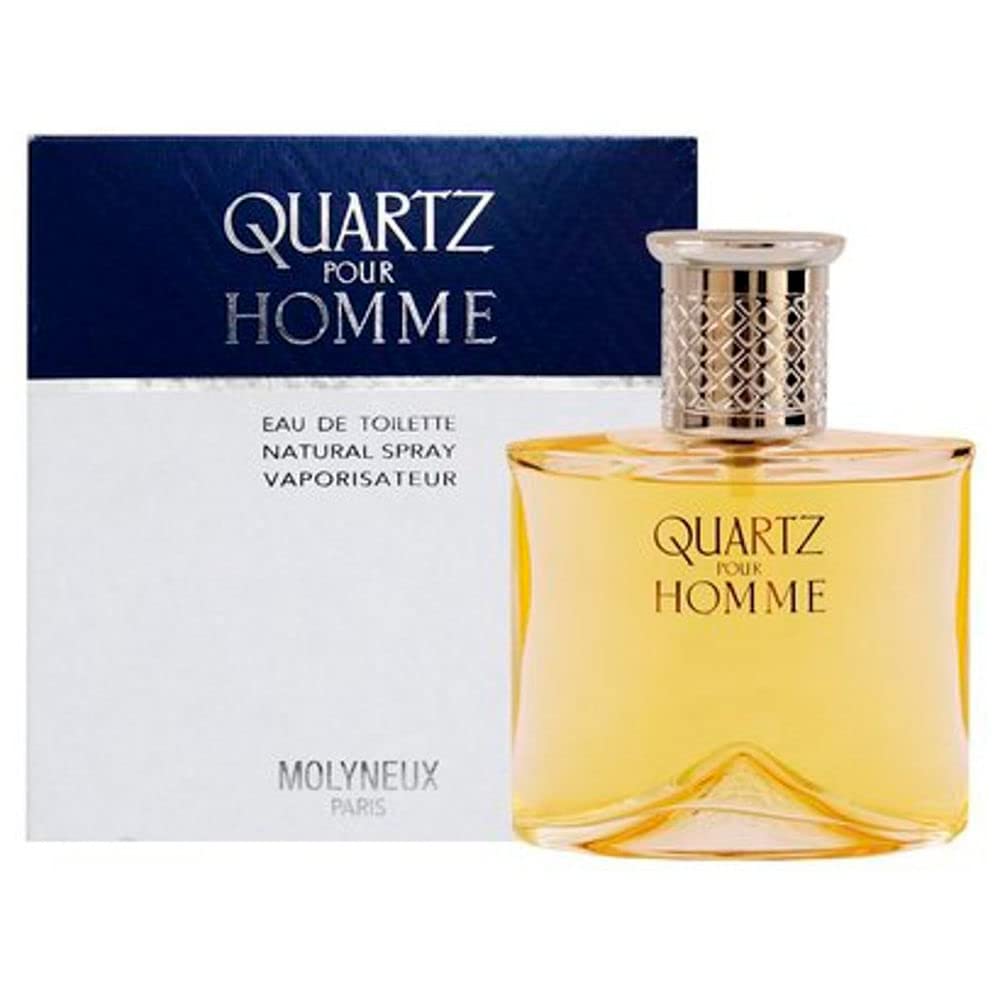 Quartz By Molyneux For Men. Eau De Toilette Spray 3.3 Ounces