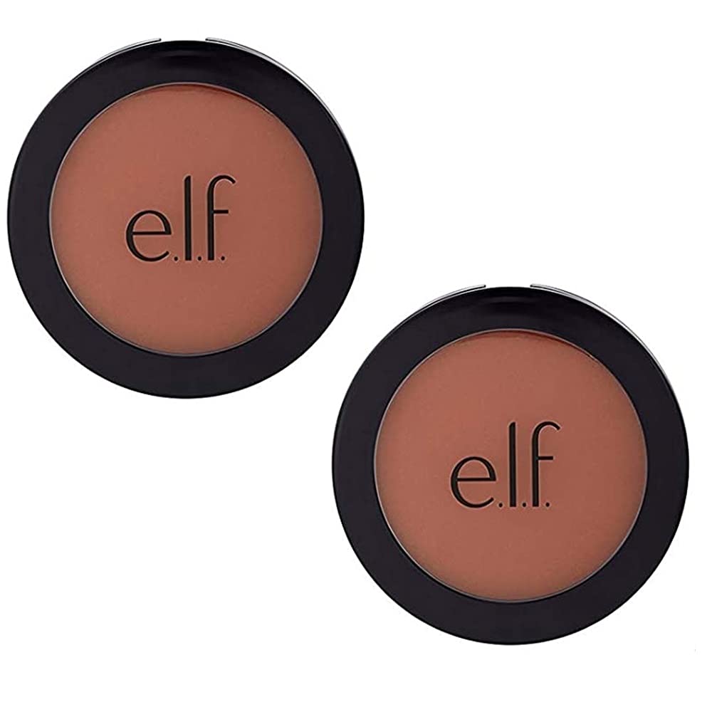 Pack of 2 e.l.f. Primer-Infused Blush, Always Spicy 83094