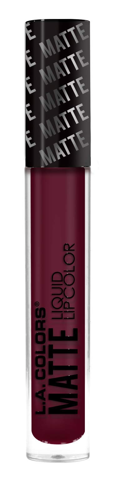 L.A. COLORS Matte Liquid Lip Color, Danger CLG408