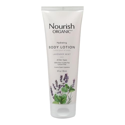 Nourish Organic Body Lotion Lavender Mint - 8 fl oz (Multi-Pack)