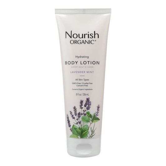 Nourish Organic Body Lotion Lavender Mint - 8 fl oz (Multi-Pack)