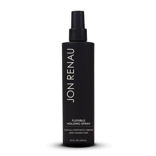 Jon Renau Flexible Holding Spray, Buildable Hold for Human Hair and Synthetic Wigs, Paraben and Sulfate Free Styling Spray, Brushable Finish