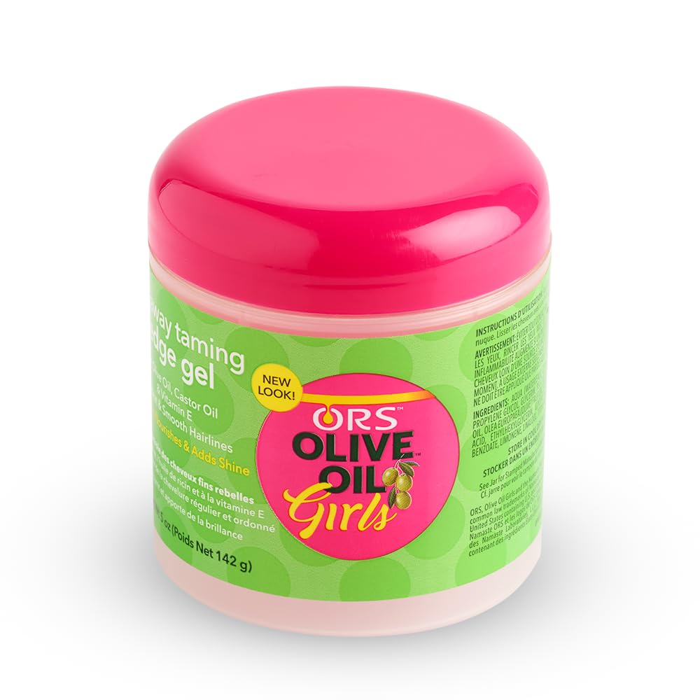 ORS Olive Oil Girls Fly-Away Taming Edge Gel with Vitamin E 5.0 Ounces