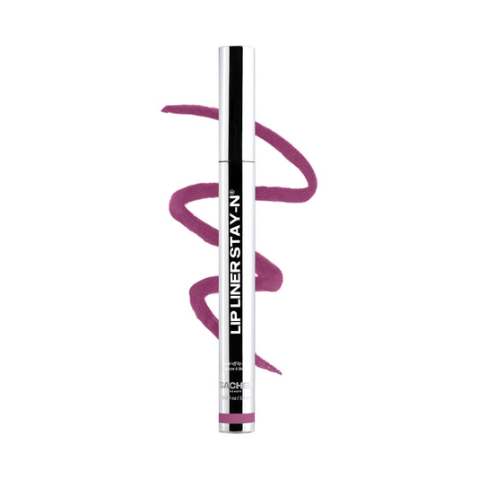 Sacheu Lip Liner STAY-N Peel Off Lip Stain - Long Lasting Waterproof Lip Tint with Hyaluronic Acid & Vitamin E - Transfer Proof Matte Finish, Vegan Beauty & Personal Care Sacheu