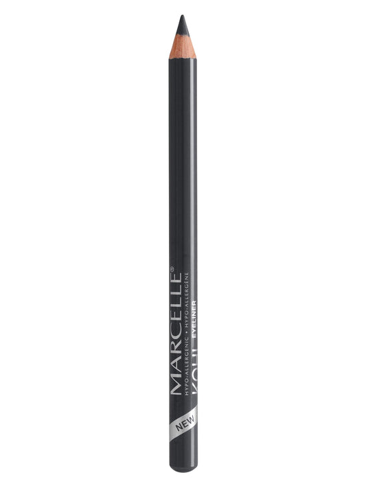 Marcelle Kohl Eyeliner, Smoke, Eye Pencil, Long-Lasting, Waterproof, Intense Colour, Fragrance-Free, Hypoallergenic, Recognized by CDA, Cruelty-Free