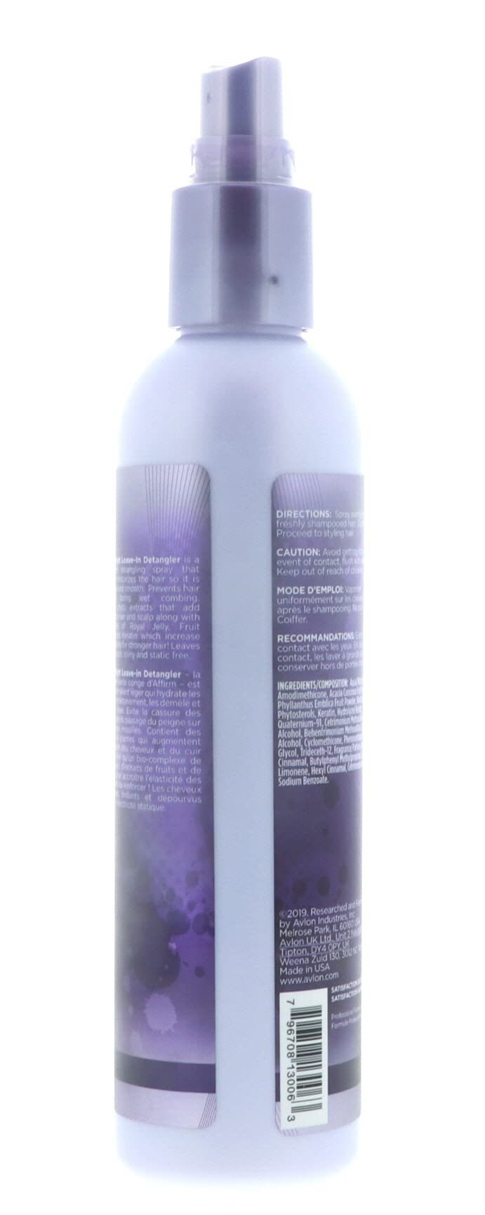 Avalon Affirm Moistur Right Leave-in Detangler Unisex 8 oz