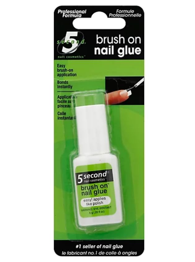 Ibd-5 Second Brush-On Nail Glue (12 Pieces)