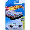 Hot Wheels 1:64 Scale Speed Graphics 7/10,[Blue] '68 Chevy Nova 67/250
