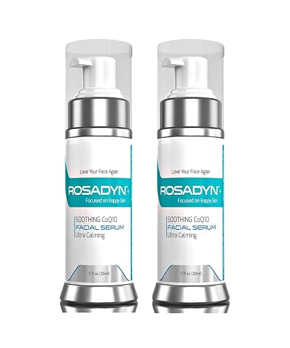 Rosadyn Rosacea Serum 2-Pack | Soothing Facial Gel, Moisturizer and Anti Aging Cream in One - With Natural and Organic Ingredients Beauty & Personal Care Rosadyn+