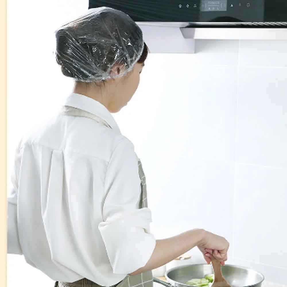 50Pcs Luxury Multipurpose Thick Disposable Shower Caps Individually Wrapped Beauty and Personal Care QiMontGiaGonp