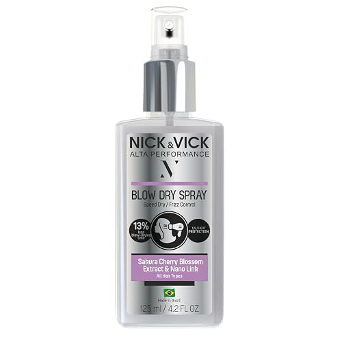 Nick Vick, Blow Dry Spray, Speed Dry, Heat Protection