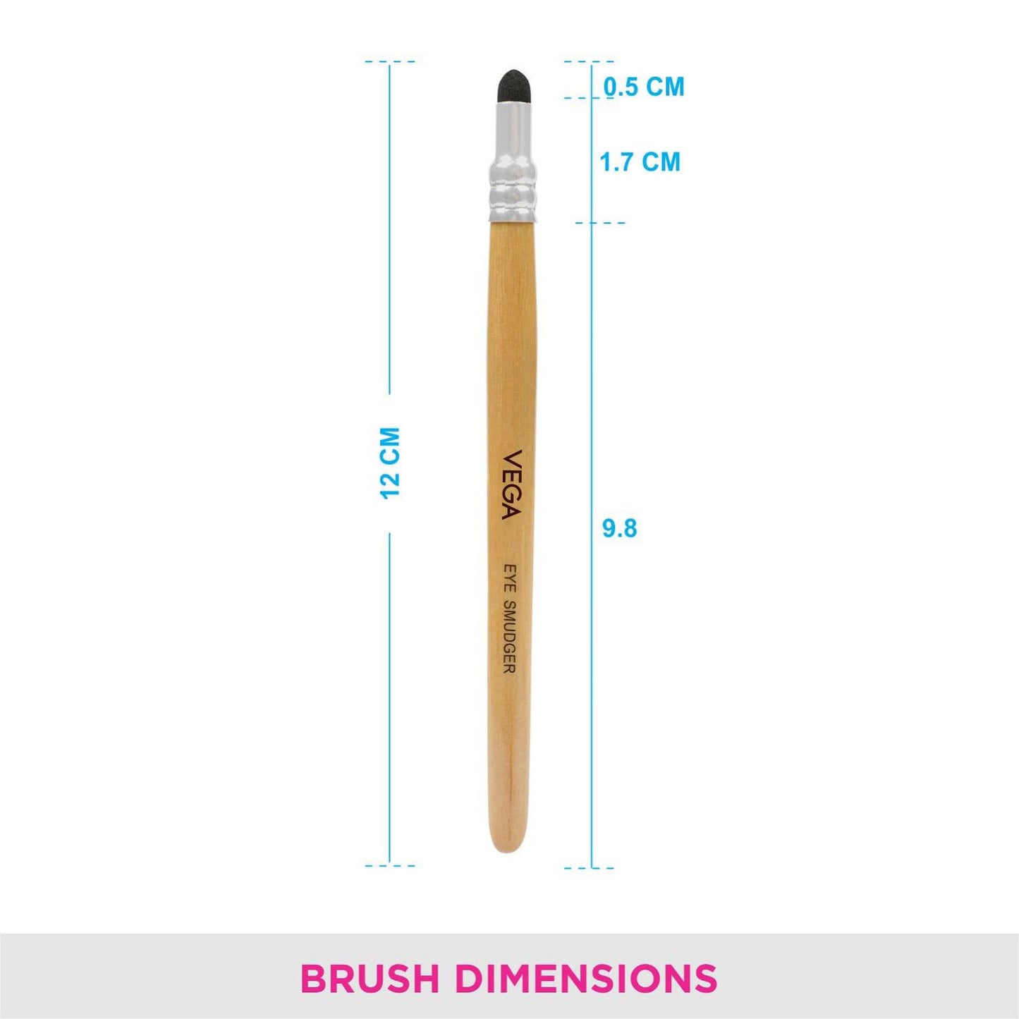 Vega Make-Up Brush - Eye Smudger 1 Pcs