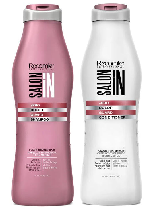 Salon In by Recamier | Color Guard Shampoo and Conditioner Set for Color-Treated Hair | 10.1 fl oz / 300 ml Each