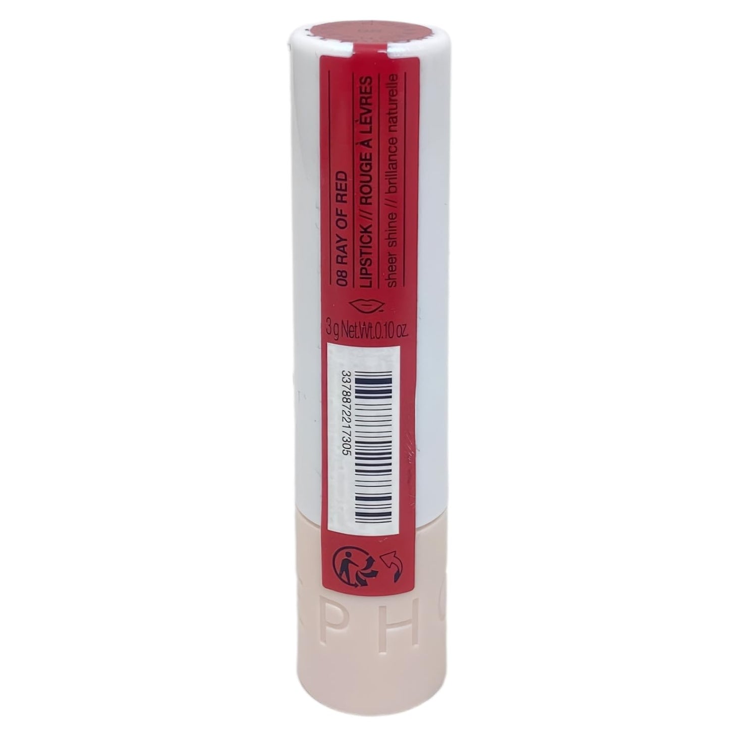 SEPHORA Collection About That Shine Sheer Shine Lipstick - 08 Ray Of Red (3 g / 0.10 oz)