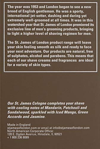 St James of London Mandarin & Patchouli Cologne