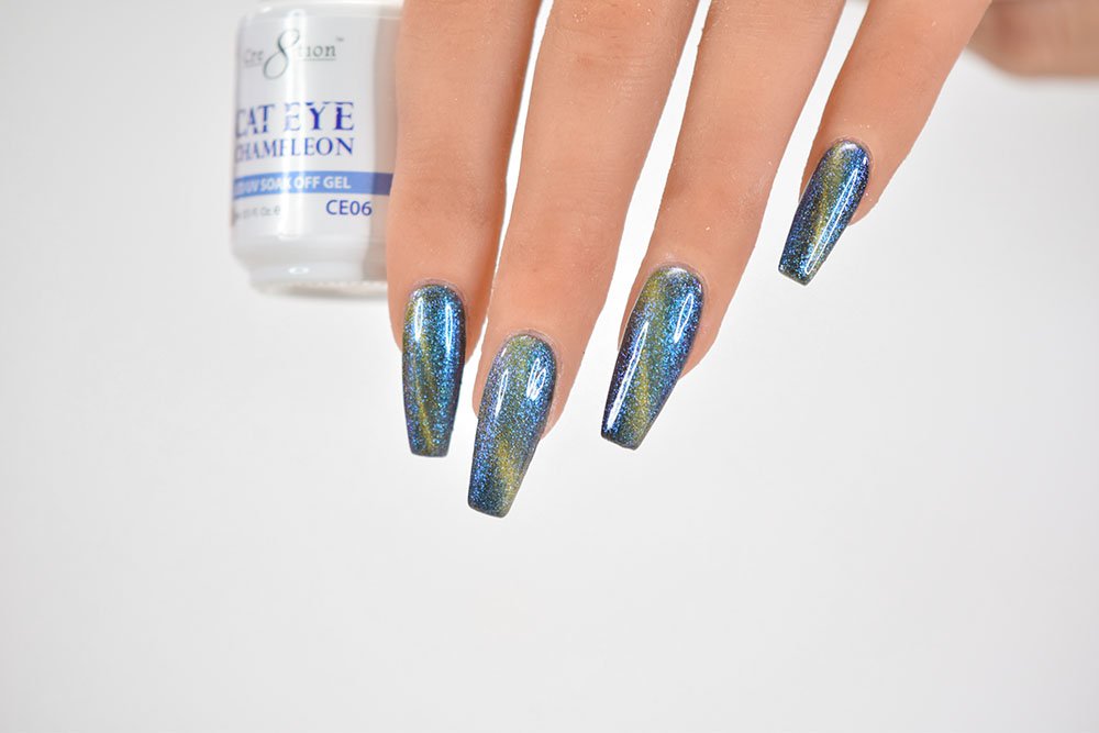 Cre8tion Cat Eye Chameleon LED/UV Soak Off Gel Polish 0.5 oz (CE06) Beauty & Personal Care Cre8tion