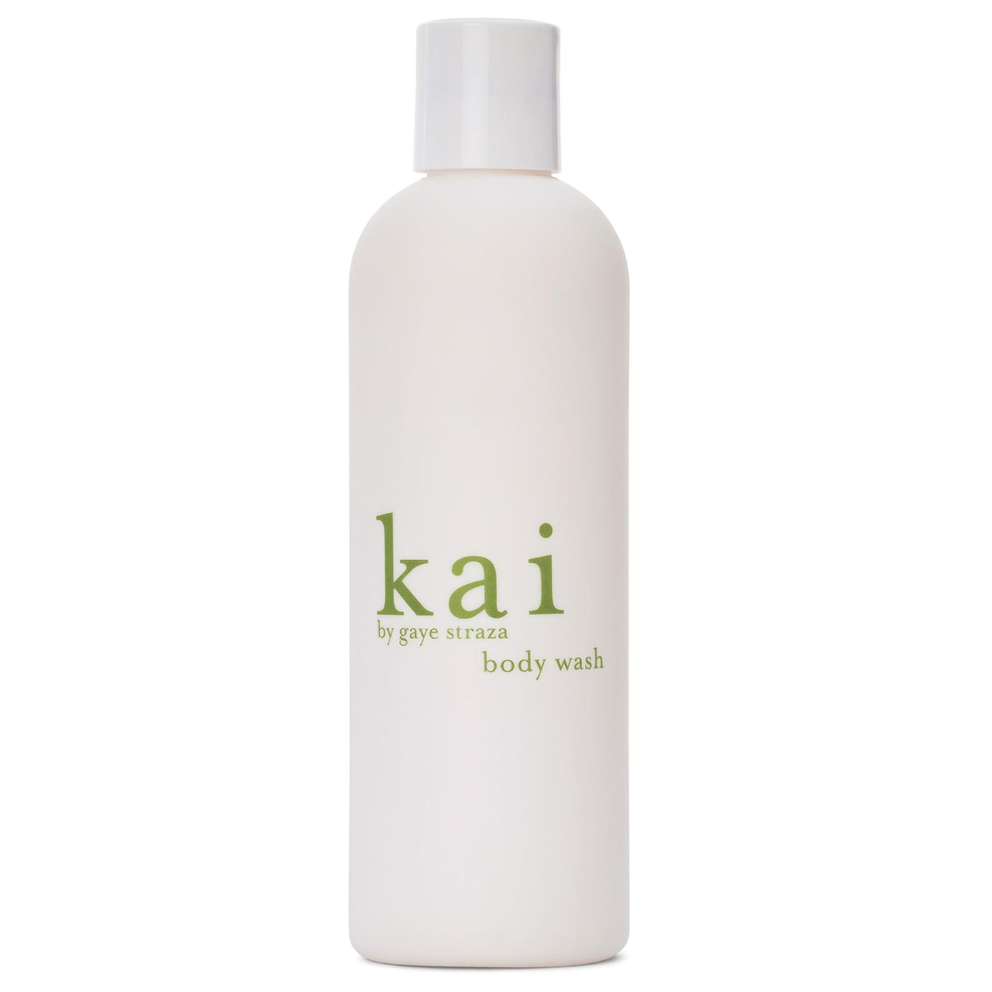 kai Body Wash, 8 Fl Oz., foaming body wash with vitamin e, extracts of cucumber + comfrey, scented with the delicously, fresh + clean signature