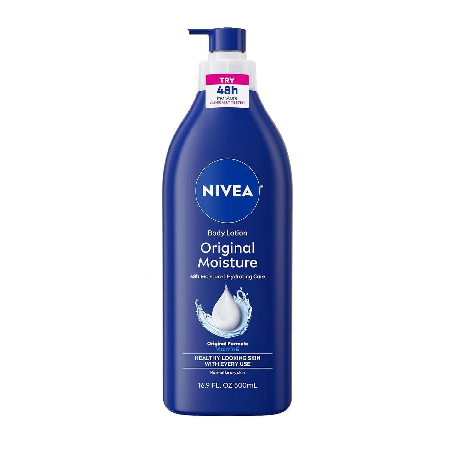 Nivea Original Daily Moisture Body Lotion 16.9 oz (Pack of 10)
