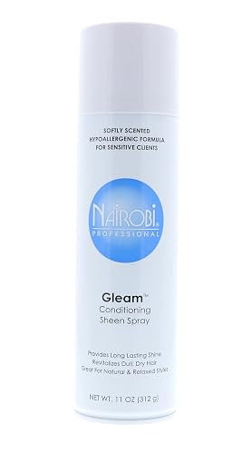 Gleam Conditioning Sheen Spray by Nairobi for Unisex - 11 Ounce Hair Spray