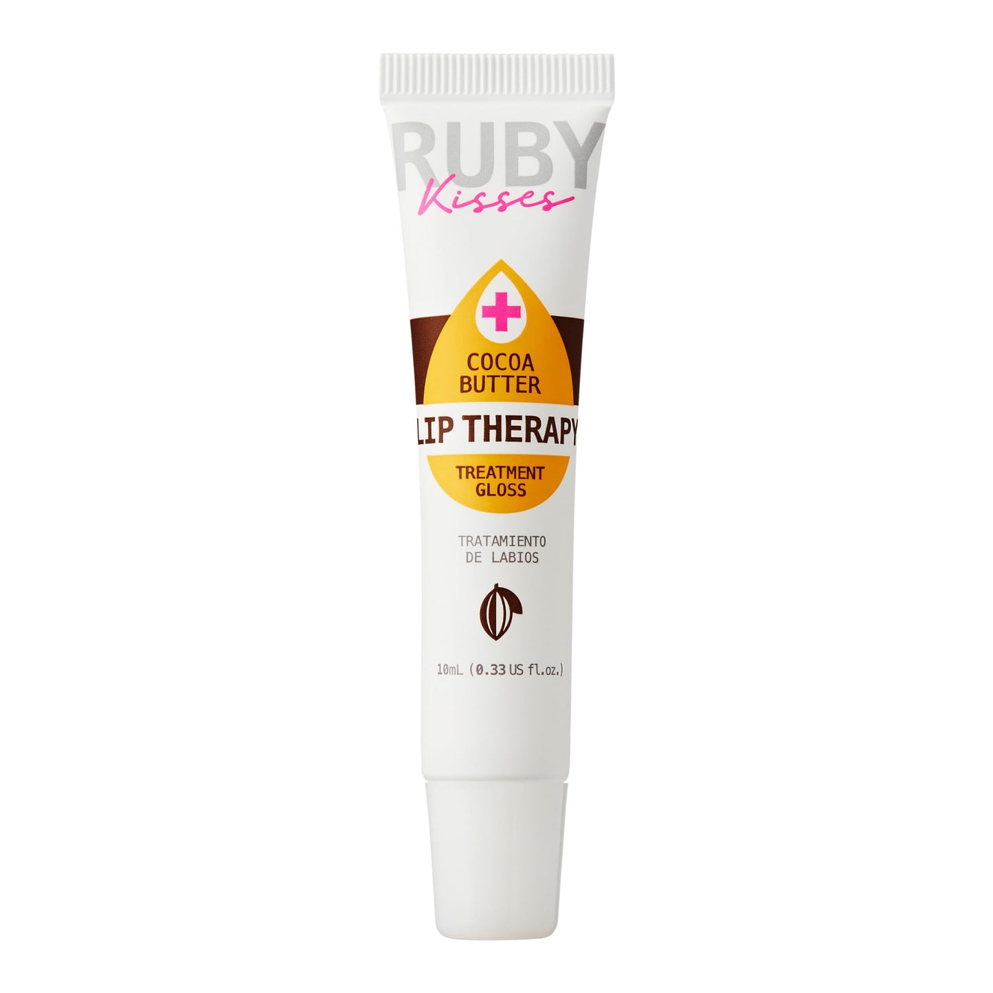 Ruby Kisses Cocoa Butter Hydrating Lip Oil Treatment Gloss (3 Pack), Hydrates & Heals with Vitamin E & Jojoba, Lightweight Clear Non-Greasy Formula Beauty and Personal Care Ruby Kisses