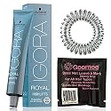Igora Royal 12-2 Special Blonde Ash Highlifts Permanent Hair Color and Goomee The Markless Hair Loop Single Pack Diamond Clear (Bundle 2 items)