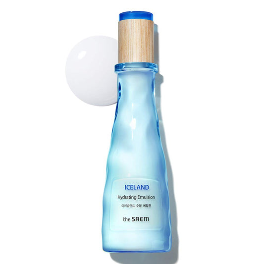 THESAEM Iceland Hydrating Emulsion 4,73 fl.oz. - Facial Emulsion for Intensive Hydration with Iceland Mineral Water - Face Moisturizer to Provide Mild