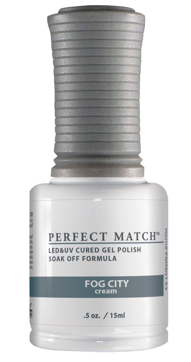 LeChat Perfect Match Gel Polish, Fog City, 0.5 Fl Oz (PMS143) Beauty & Personal Care LECHAT