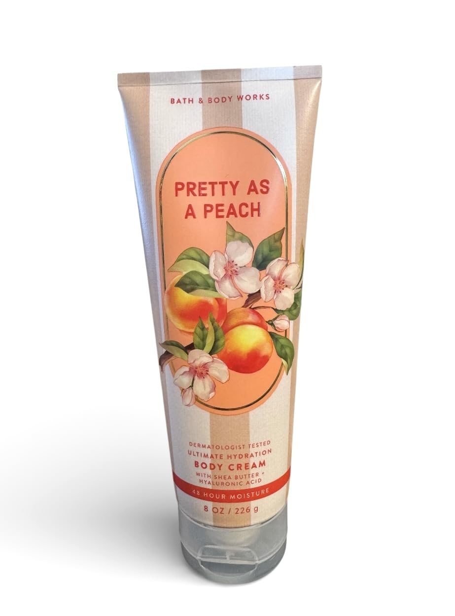Bath and Body Works Ultra Shea Cream Pretty As A Peach 8 Ounce