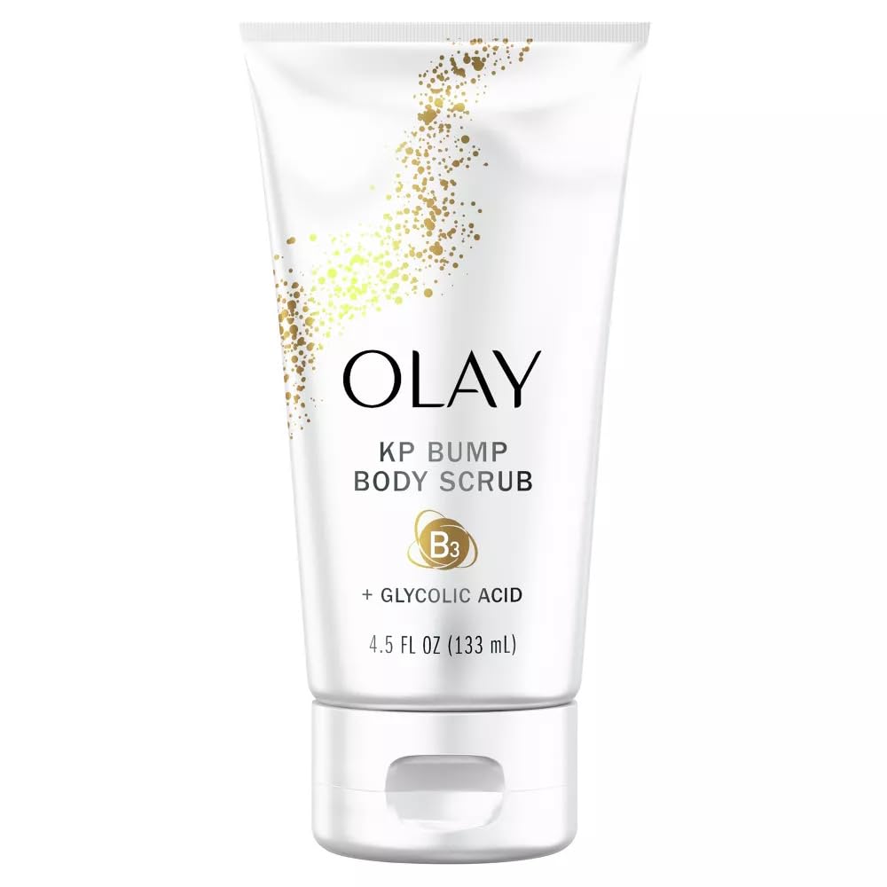 Olay KP Bump Body Scrub with Glycolic Acid and Vitamin B3 Complex, 4.5 Fl Oz