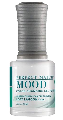 LeChat Perfect Match Mood Gel Polish, Lost Lagoon, 0.500 Ounce (MPMG41) Beauty & Personal Care LECHAT