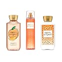 Bath and Body Works - Pretty as a Peach - Daily Trio - Shower Gel, Fine Fragrance Mist & Body Lotion - 2020