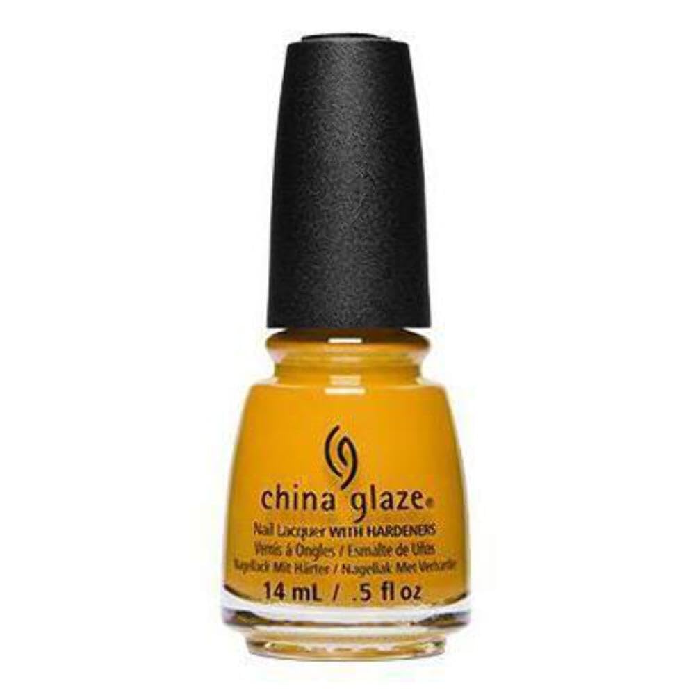 China Glaze Nail Polish, Mustard The Courage 1632 Beauty & Personal Care China Glaze