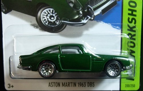 Hot Wheels, 2014 HW Workshop, Aston Martin 1963 DB5 [Green] 200/250