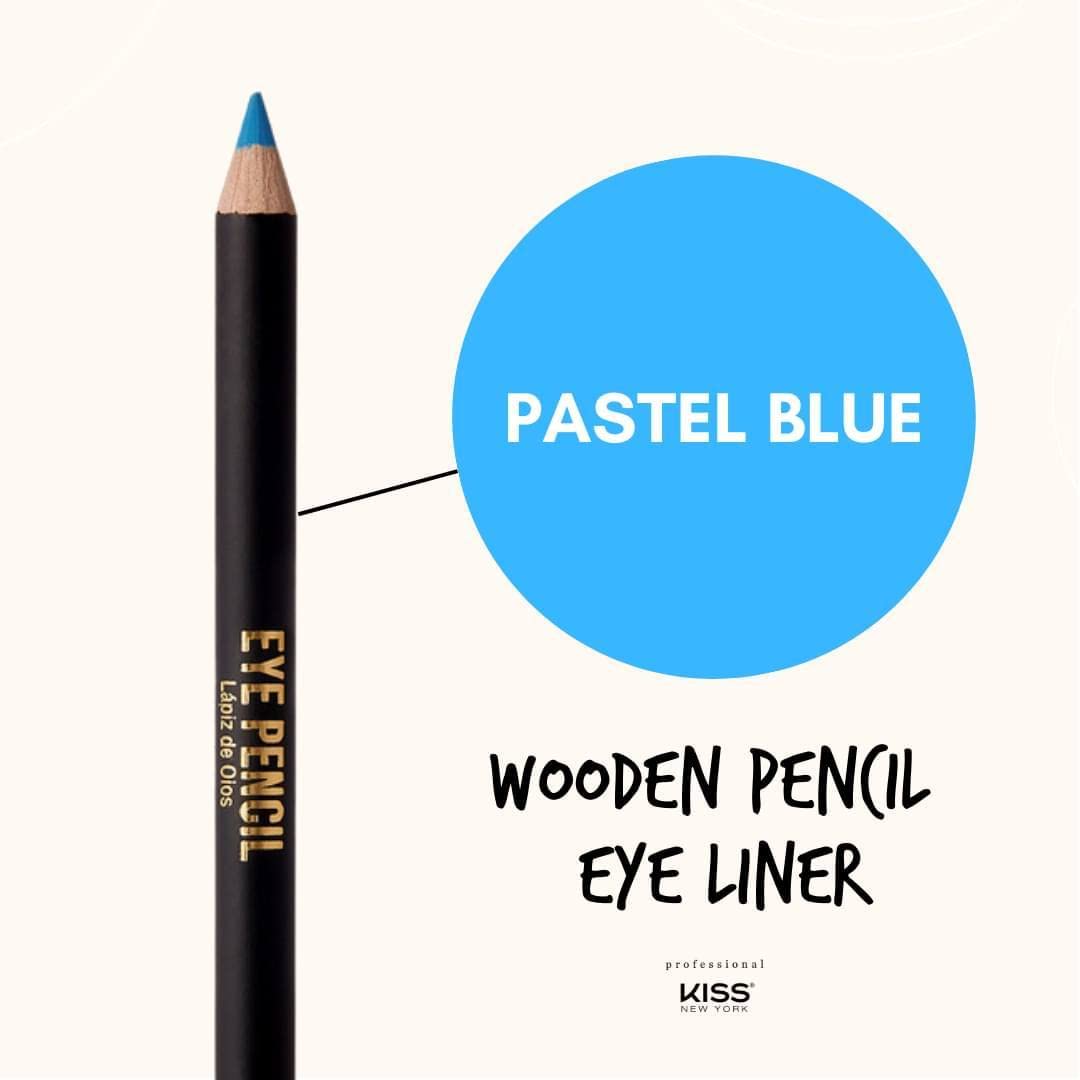 KISS NEW YORK Professional Slim Eye Pencil, Creamy Soft Eye Liner, Smooth Long-Lasting Rich Eyeline Color, Natural Eye Makeup, Water-Resistant (Pastel