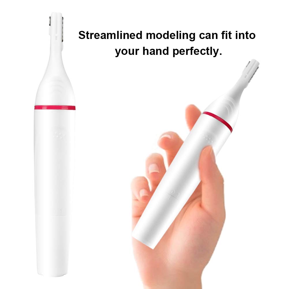 4-in-1 Electric Women Hair Shaver, Shaver Eyebrow Nose Bikini Hair Trimmer-Not Included Battery Beauty and Personal Care Brrnoo