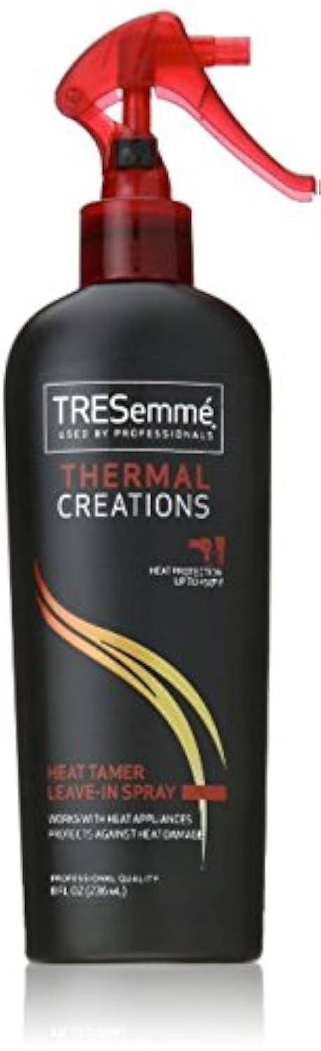 TRESemmé Heat Tamer Spray - Professional Heat Protection Up to 450°F, 8 fl oz