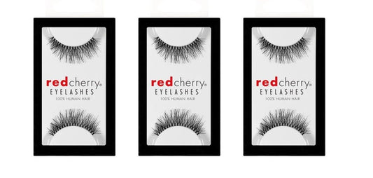 Red Cherry Eyelashes #218 (3 Pairs Pack)