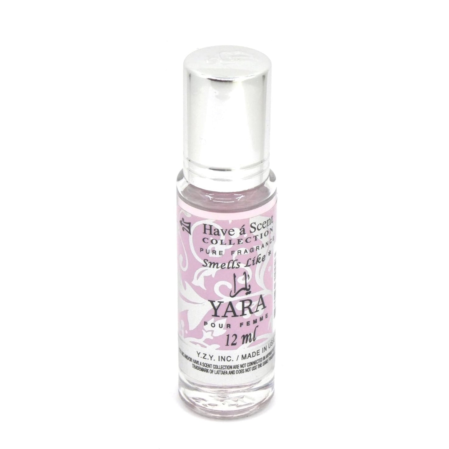 Impression Perfume Scents Roll-On 12ml Eau de Parfum for Women - Luxury Fragrance, Travel Size/Carry on, Long Lasting Scent (Yara)