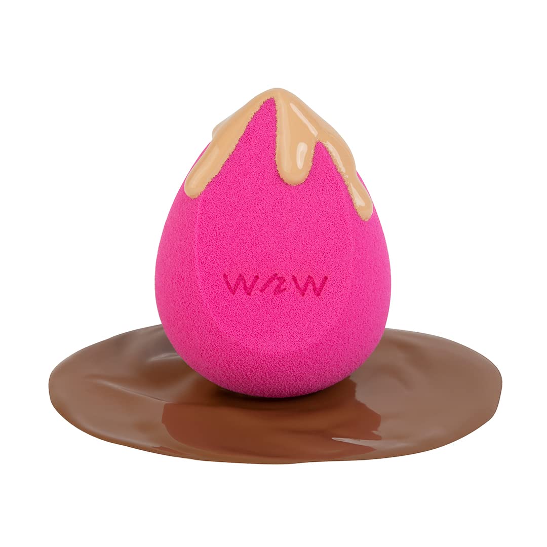 wet n wild Double Tap Makeup Sponge Set, Foundation Blending Beauty Sponge Flawless for Liquid, Cream, and Powder Dry and Wet Blender Make Up Use