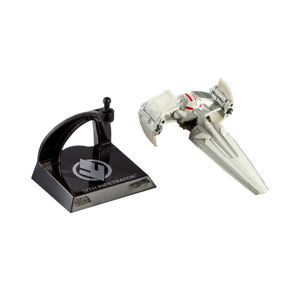 Hot Wheels Star Wars Starships Select Premium Diecast Sith Infiltrator
