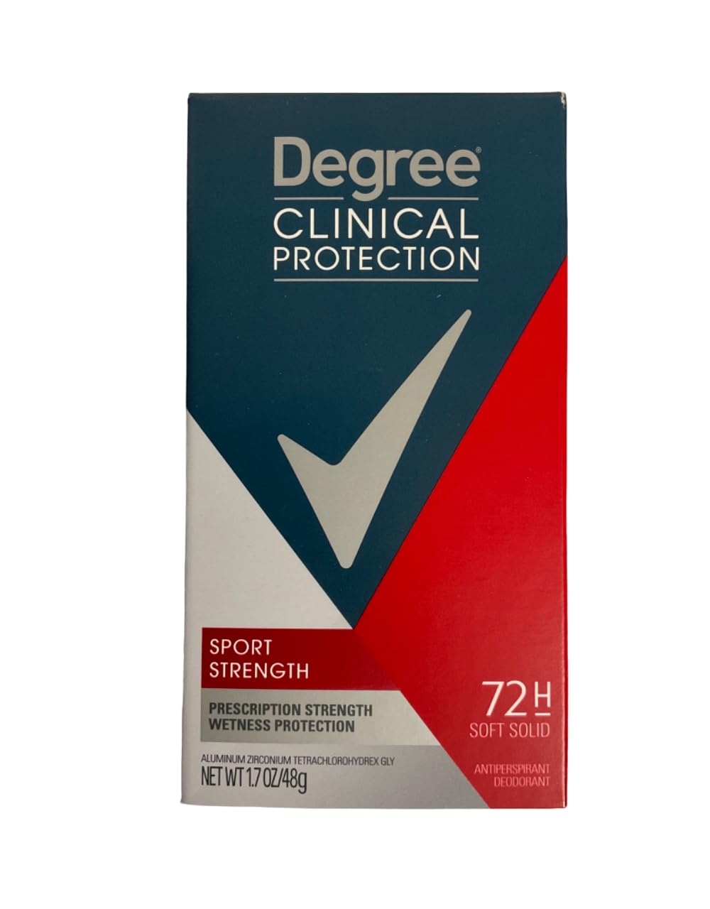 Degree Clinical + Anti-Perspirant & Deodorant Solid Sport Strength 1.70 oz Beauty and Personal Care Degree