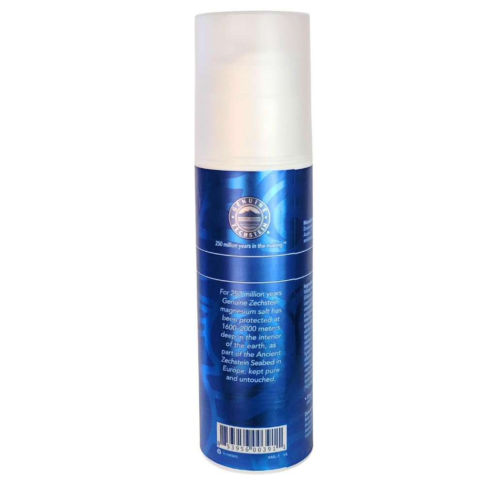 Ancient Minerals Magnesium Lotion - Zechstein Magnesium Chloride Cream with Shea Butter, Organic Oils & Hyaluronic Acid for Skin Hydration, Non-Greasy Beauty and Personal Care Ancient Minerals