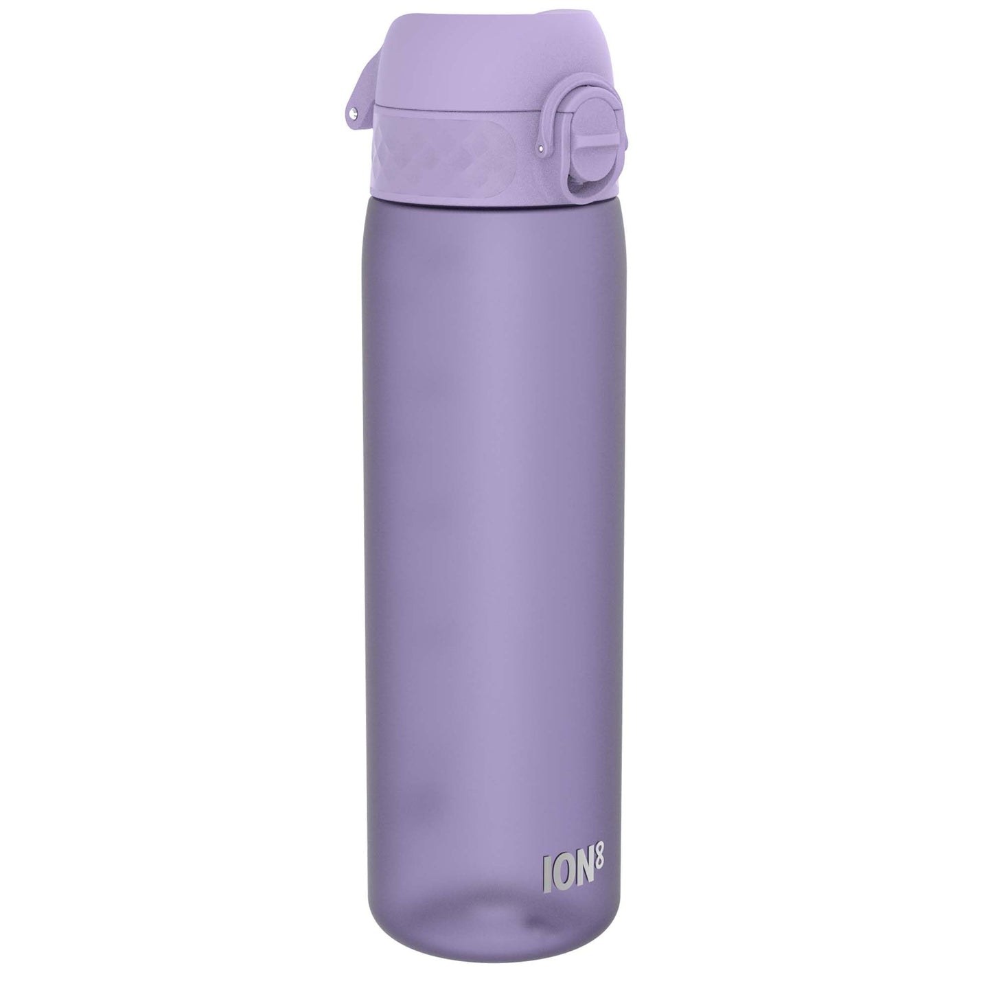 Ion8 Water Bottle, 500 ml/18 oz, Leak Proof, Easy to Open, Secure Lock, Dishwasher Safe, BPA Free, Flip Cover, Carry Handle, Fits Cup Holders, Easy