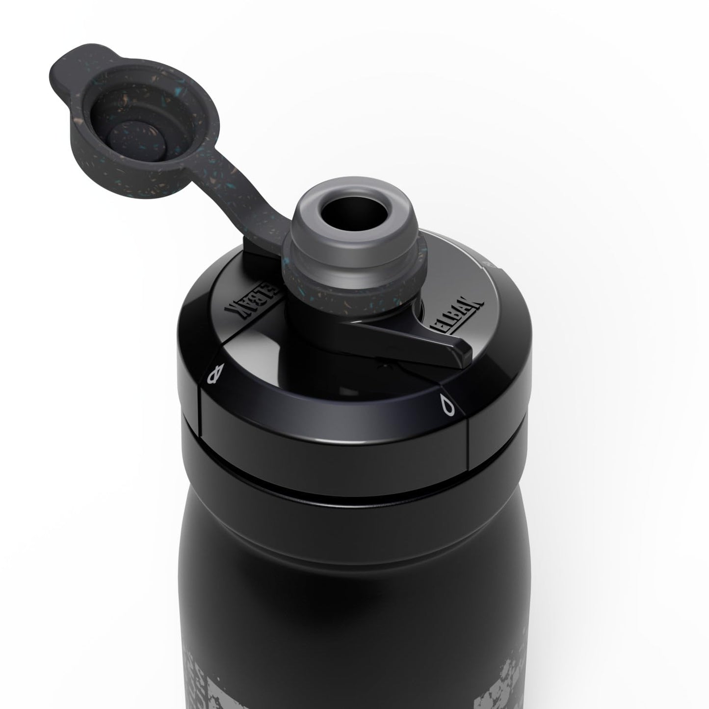 CamelBak Podium Dirt Series Mountain Bike Mud Cap Squeeze Water Bottle Asphalt, 15oz