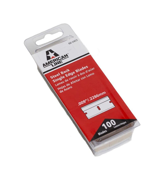 RAZOR BLADES, BOX OF 100 Beauty and Personal Care Glass Mechanix