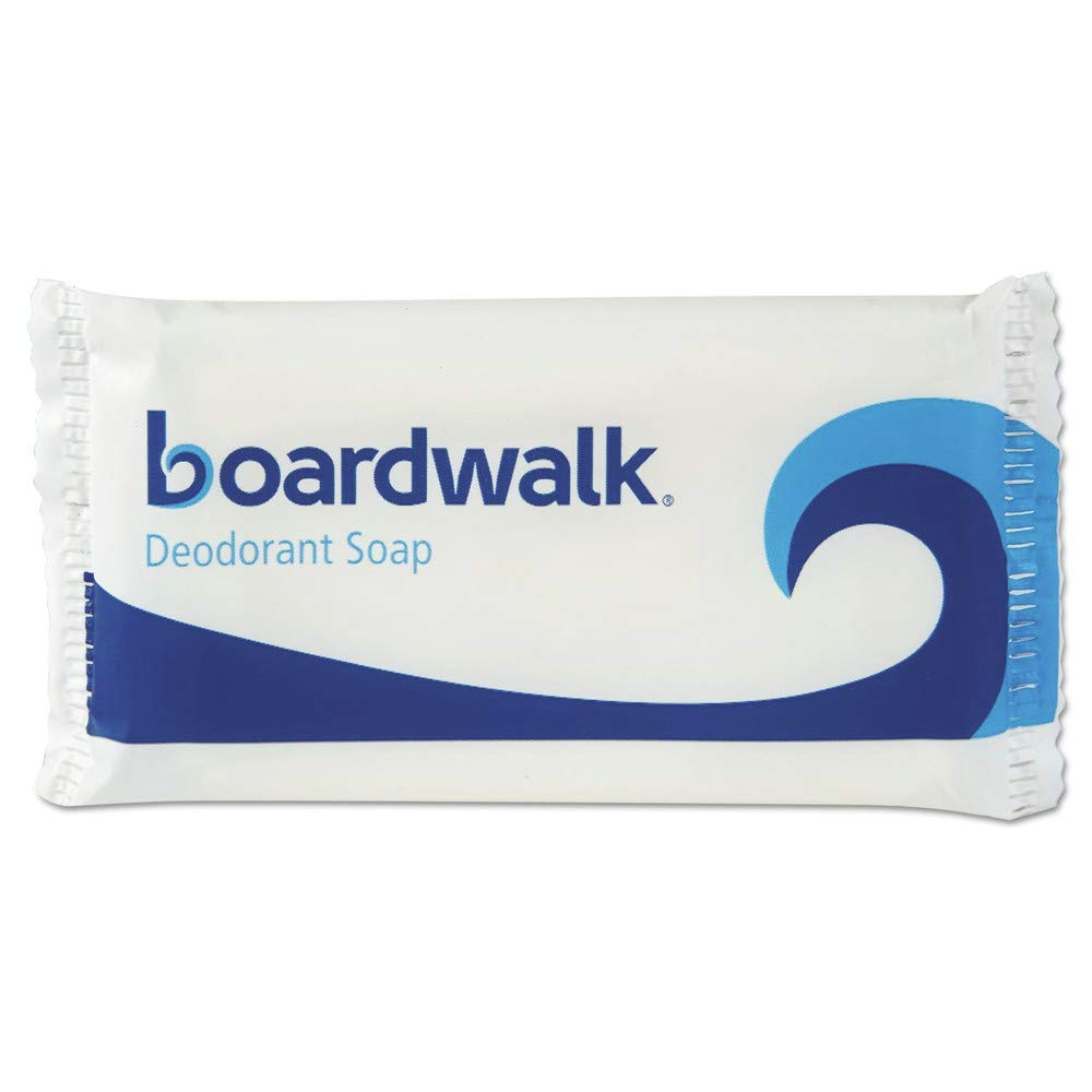 Boardwalk BWKNO15SOAP #1 1-1/2 in. Floral Fragrance Bar Flow Wrapped Face and Body Soap (500/Carton)