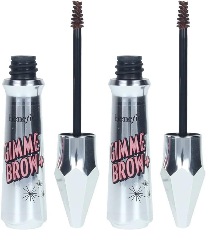 Benefit Gimme Brow Volumizing Fiber Gel - 3.5 Warm Auburn Brown Women Eyebrow Gel 0.1 oz (Pack of 2) Beauty and Personal Care Benefit Default Title