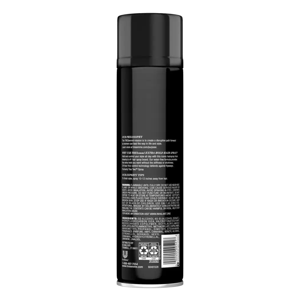 Tresemme Two Hairspray Extra Hold 11 Ounce Aerosol (325ml) (2 Pack)
