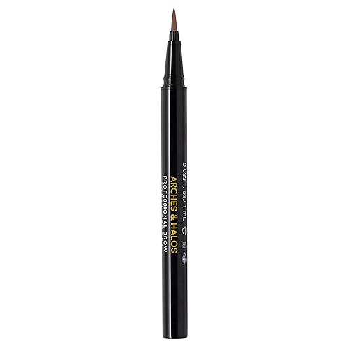 Arches & Halos Microblading Brow Shaping Pen - Fuller, More Defined Brow - Long-lasting, Smudge Resistant, Rich Color - Vegan and Cruelty Free Makeup