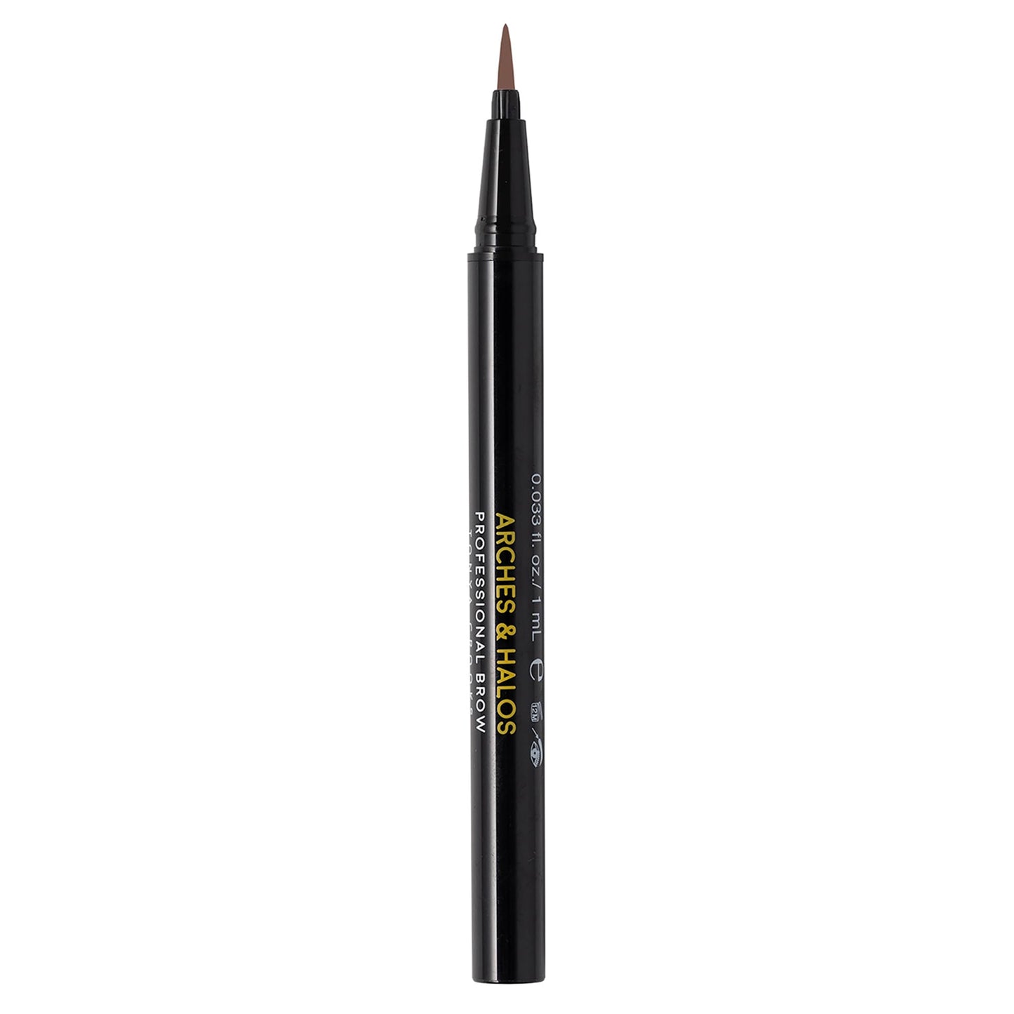 Arches & Halos Microblading Brow Shaping Pen - Fuller, More Defined Brow - Long-lasting, Smudge Resistant, Rich Color - Vegan and Cruelty Free Makeup
